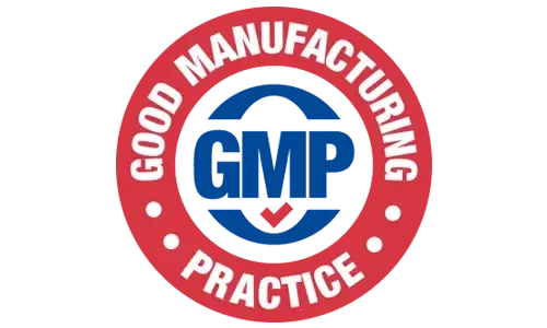 GMP certified manufacturing mark